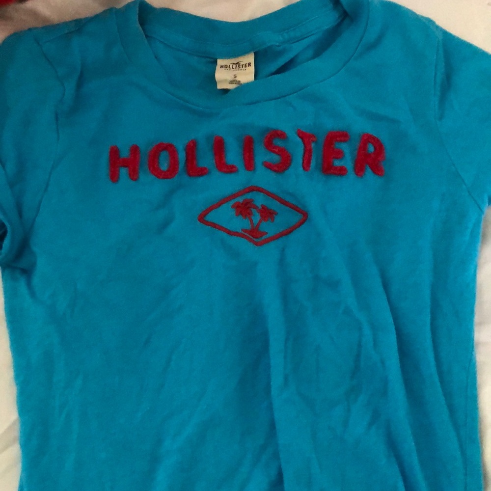 Hollister Blue Fitted Women’s T-Shirt
